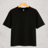 solid drop shoulder (black) solid drop shoulder (black)