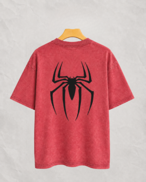 spider man drop shoulder (maroon) spider man drop shoulder (maroon)