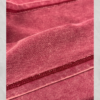 drop shoulder acid wash red